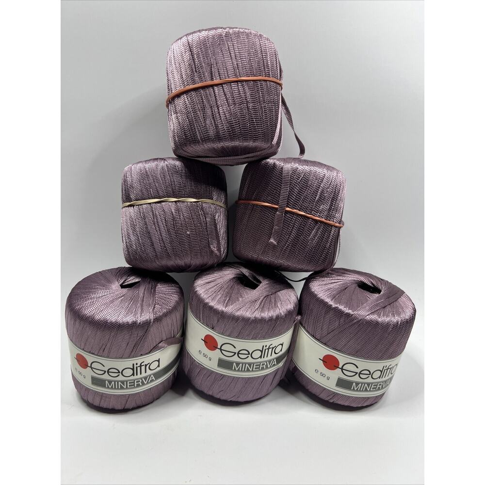 Gedifra Yarn Top Soft Delave Farbe 1036 Lot Of 6
